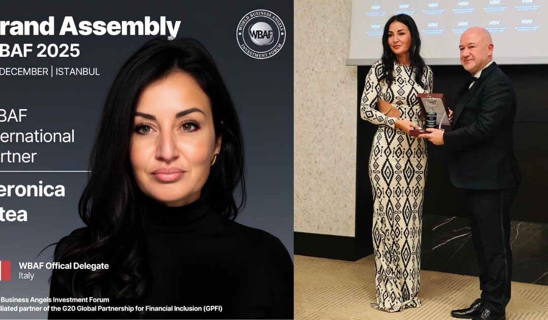 Veronica Pitea premiata al WBAF 2025: un riconoscimento globale per inclusione sociale e sviluppo del business