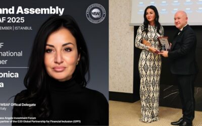 Veronica Pitea premiata al WBAF 2025: un riconoscimento globale per inclusione sociale e sviluppo del business